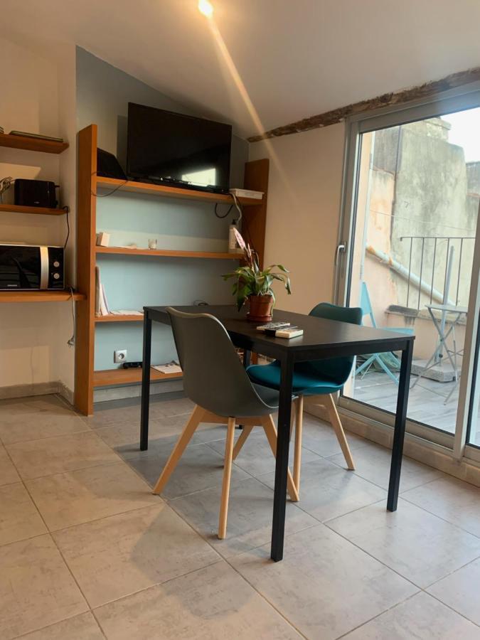 Studio Avec Terrasse Aix-en-Provence Exterior foto
